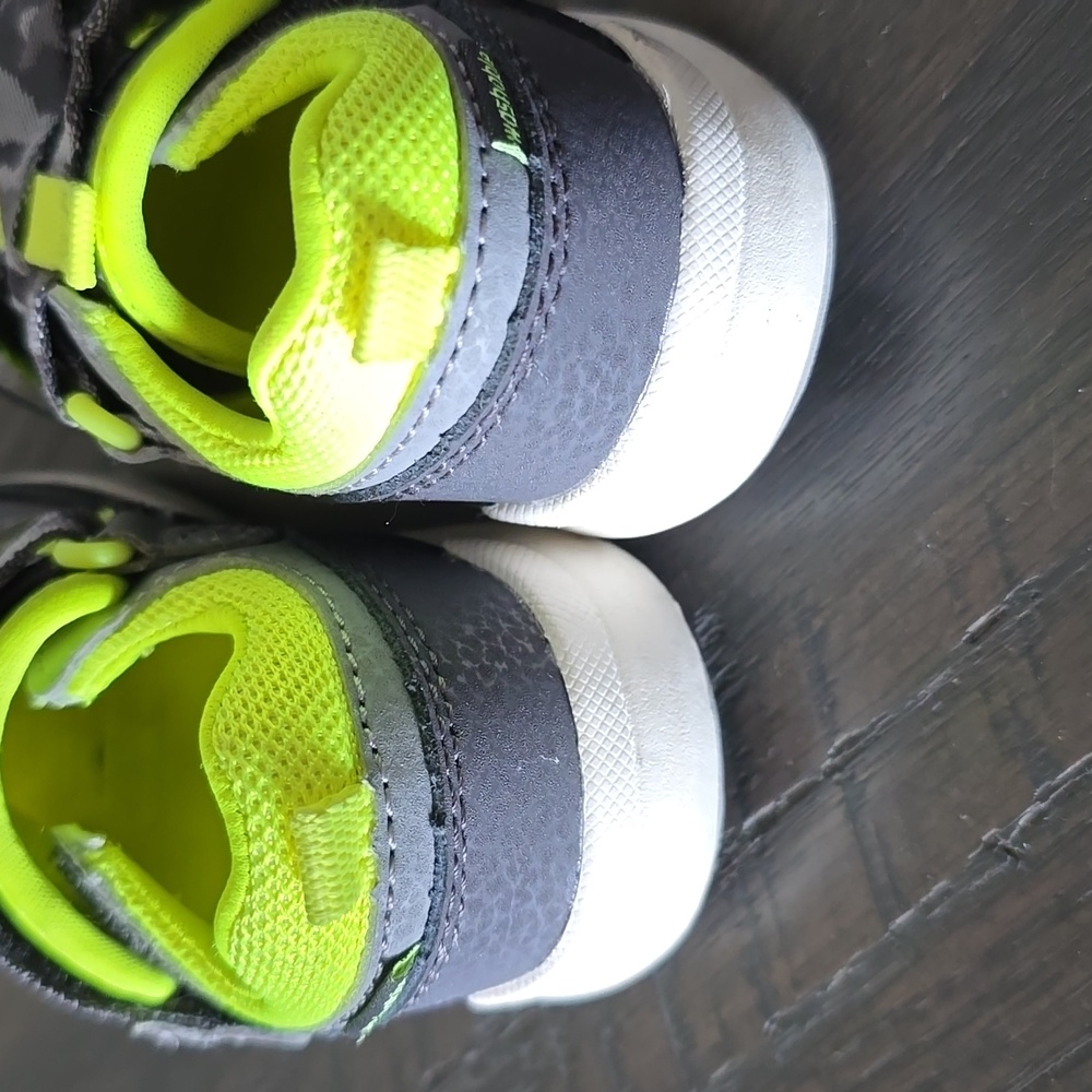 Stride Rite Little Kid SRT/Surf Grey/Camo Sneaker Sandals - Picture 4 of 5
